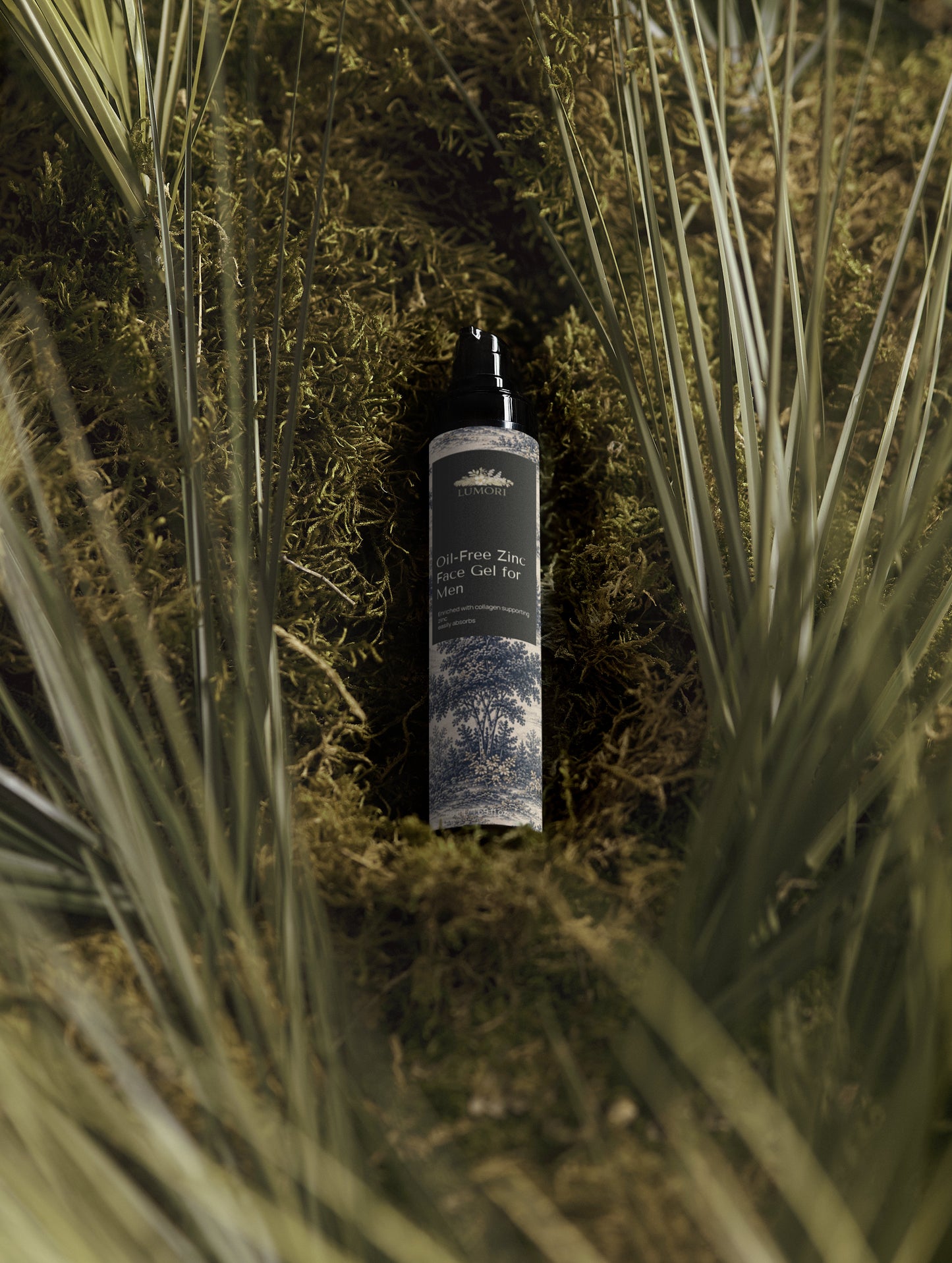 Oil-Free Zinc Face Gel for Men